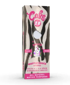 Cake Animal Sauce Delta 8 Disposables vape pen with sweet fruity and creamy dessert flavor