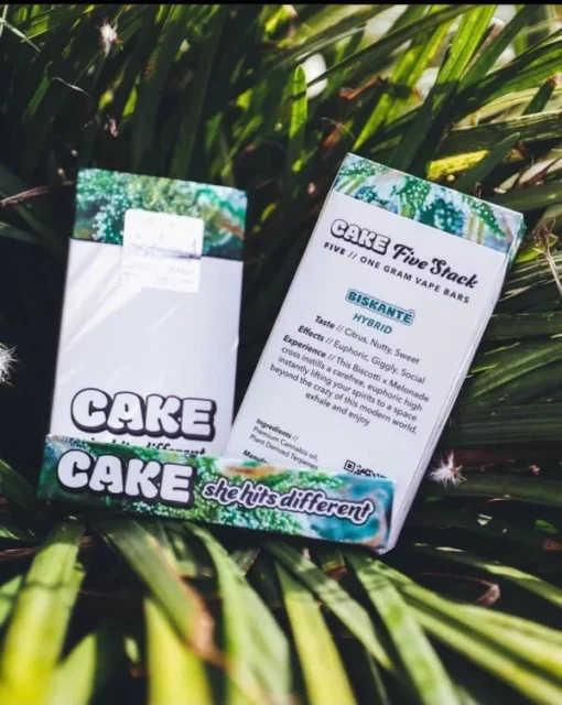 Biskante Cake Gen 4 Disposable vape pen with sweet citrus and creamy dessert flavor profile