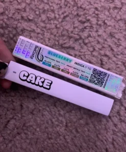 Blueberry Cake Gen 4 Disposable vape pen with sweet blueberry and creamy dessert flavor profile