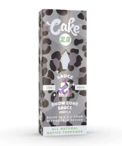 Cake Animal Sauce Delta 10 Disposables vape pen with sweet fruity and creamy dessert flavor