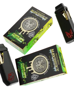 Chem Dawg #4 Maverick – hybrid cannabis strain with pungent, earthy, and chemy flavors.