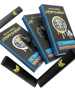 Blueberry Cookies 1000mg Disposable – hybrid vape with sweet blueberry and creamy cookie flavor