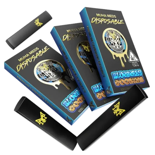 Blueberry Cookies 1000mg Disposable – hybrid vape with sweet blueberry and creamy cookie flavor