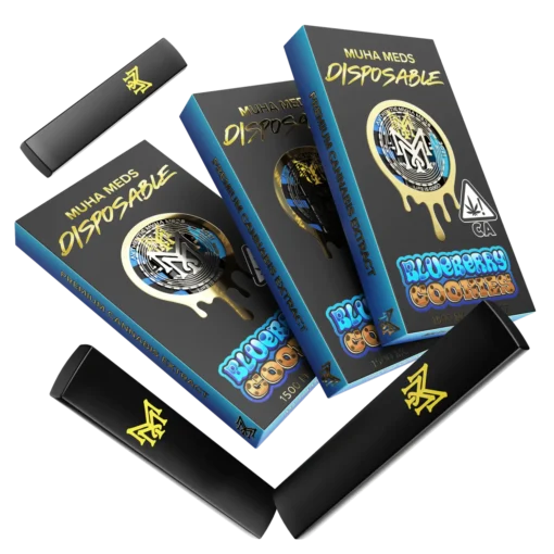 Blueberry Cookies 1500mg Disposable – hybrid vape with sweet blueberry and creamy cookie flavor