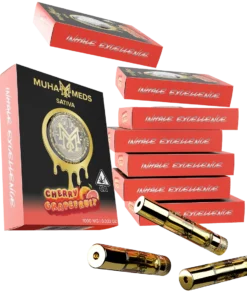 Cherry Grapefruit Distillate Cart 1g – hybrid vape with sweet cherry and grapefruit flavors