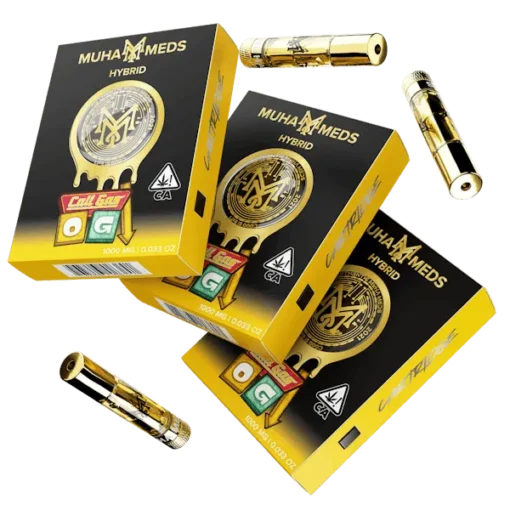 Muha Med Gogi OG 1500mg Disposable sleek cannabis vape pen