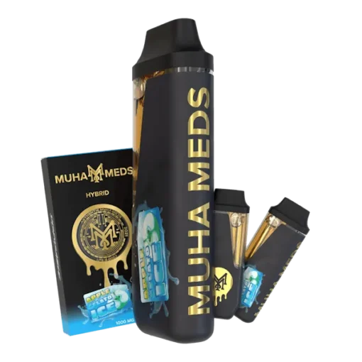 Apple Gelato Ice Disposable 1000mg – hybrid vape with apple, gelato, and icy flavor.