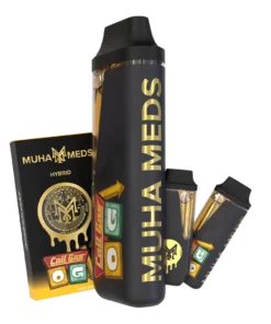 Cali Gas OG Disposable 1000MG – hybrid vape with earthy and diesel flavor notes.