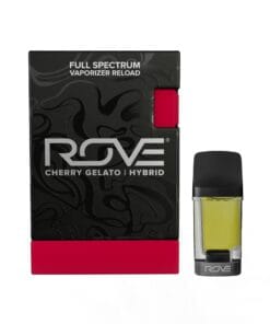 Cherry Gelato Melted Diamond Live Resin Vaporizer with sweet cherry flavor, smooth hits, and balanced hybrid effects for creativity, energy, and relaxation