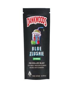 DANKWOODS-BLUE ZLUSHIE-1G INFUSED PRE ROLLED BLUNT – premium cannabis infused blunt