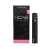“Rove Fruit Punch Vape Cart showcasing tropical sativa-dominant strain with sweet fruity flavor and uplifting, energizing effects