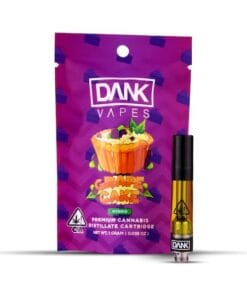 GRAPE CAKE 1G Premium THC Cartridge with rich grape flavor and smooth vapor