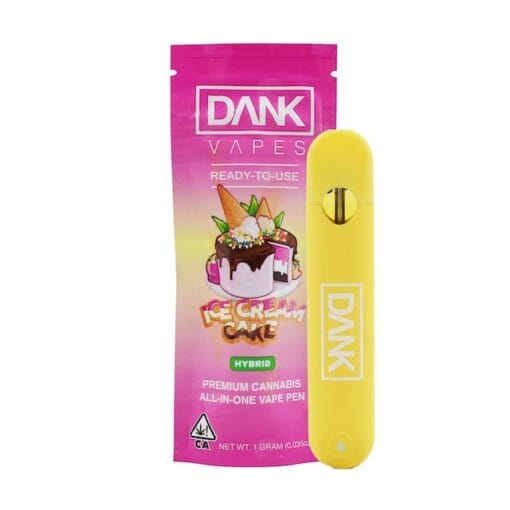 Ice Cream Cake 1G All-in-One Disposable Vape Pen with creamy flavor and sleek design
