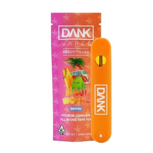 MAUI WOWIE 1G All-in-One Disposable Vape Pen with tropical fruity flavor and smooth vapor