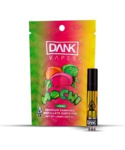 MOCHI 1G Premium THC Cartridge with sweet, dessert-like flavor and smooth, flavorful vapor