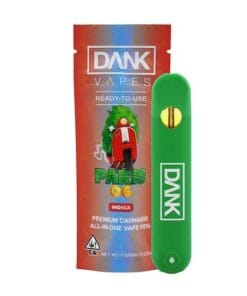 PARIS OG 1G All-in-One Disposable Vape Pen with earthy flavor and smooth, potent vapor