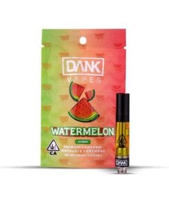 WATERMELON 1G Premium THC Cartridge with juicy, refreshing flavor and smooth, potent THC vapor