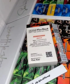 Mango Kush Cake Gen 1 Disposable 1G vape pen with tropical mango flavor, earthy undertones, smooth hits, and relaxing indica effects