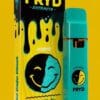 Wild Baja Blast Fryd Carts disposable vape with bold tropical fruit flavors, tangy citrus undertones, smooth hits, premium THC live resin, authentic Fryd tropical-inspired vape product