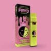 Pink Guava Gelato Fryd Carts disposable vape with tropical pink guava flavor, creamy gelato undertones, smooth hits, premium THC live resin, authentic Fryd vape product